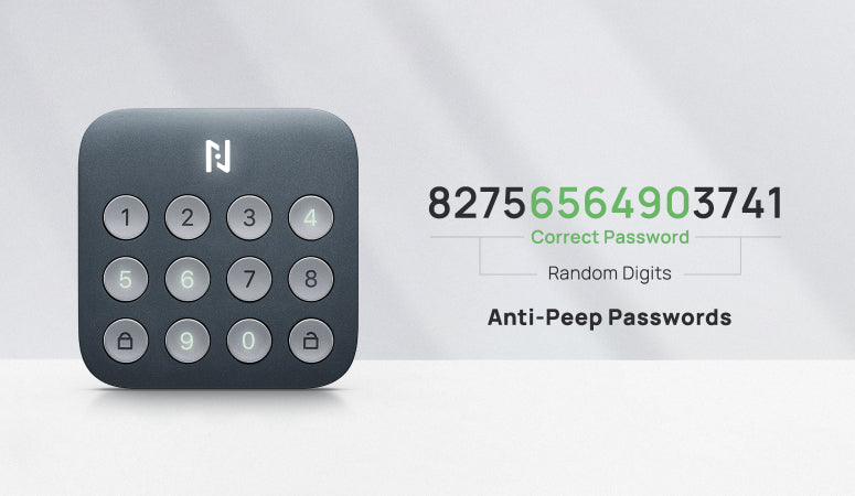 Anti-Peeping Keypad with Password Protection*